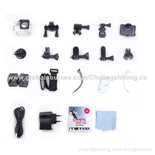 1,080P HD Action Cameras, SJ4000, H.264 with 170 Degrees Angle